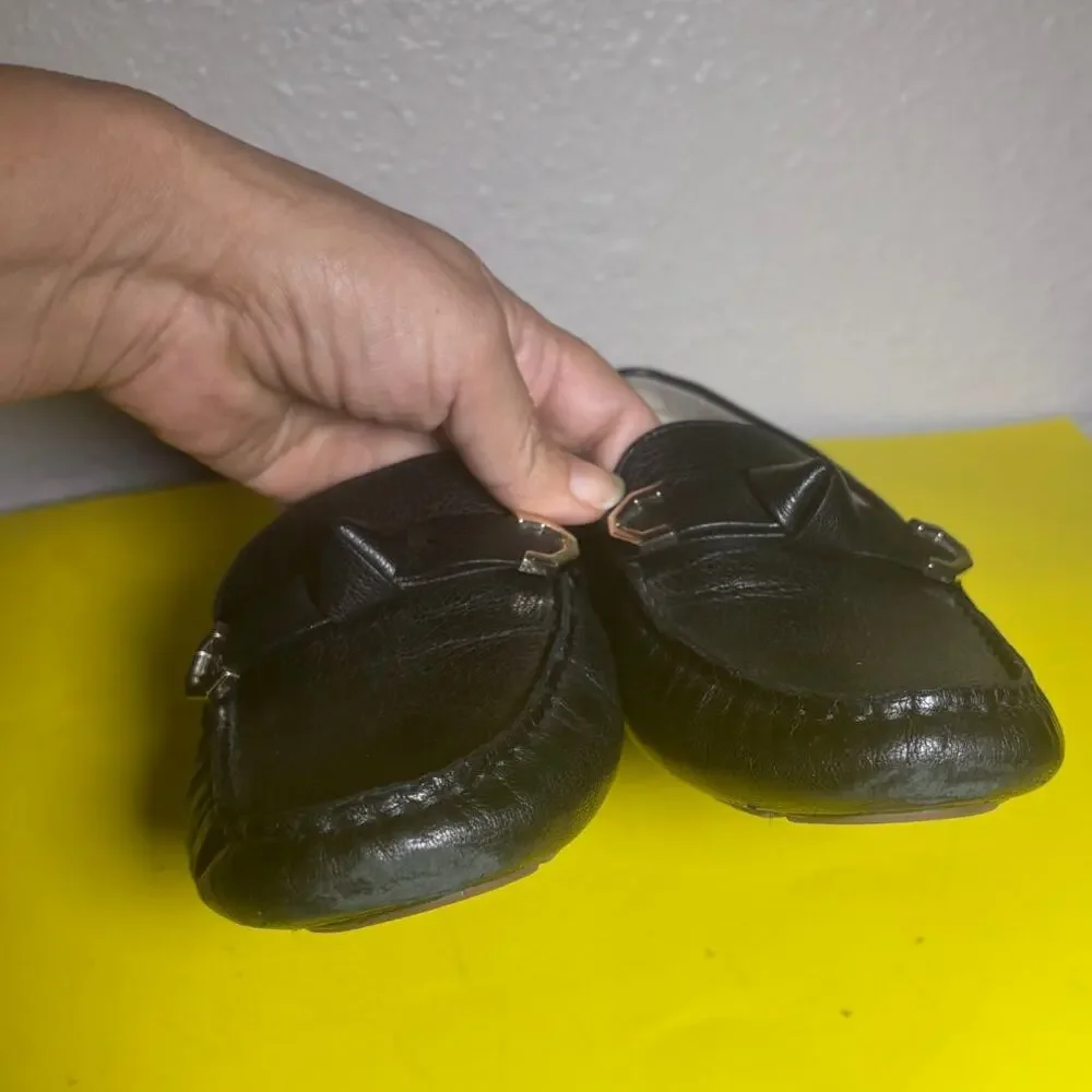 Cole Haan Black Black Loafers Casual Comfort Driving  8 B